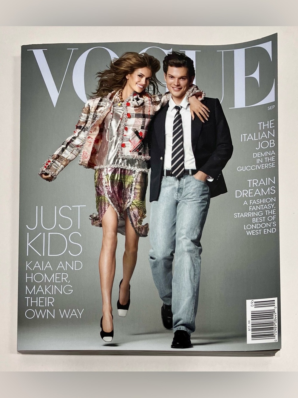 Vogue Magazine September 2026- Kaia and Homer- Demna in Gucciverse